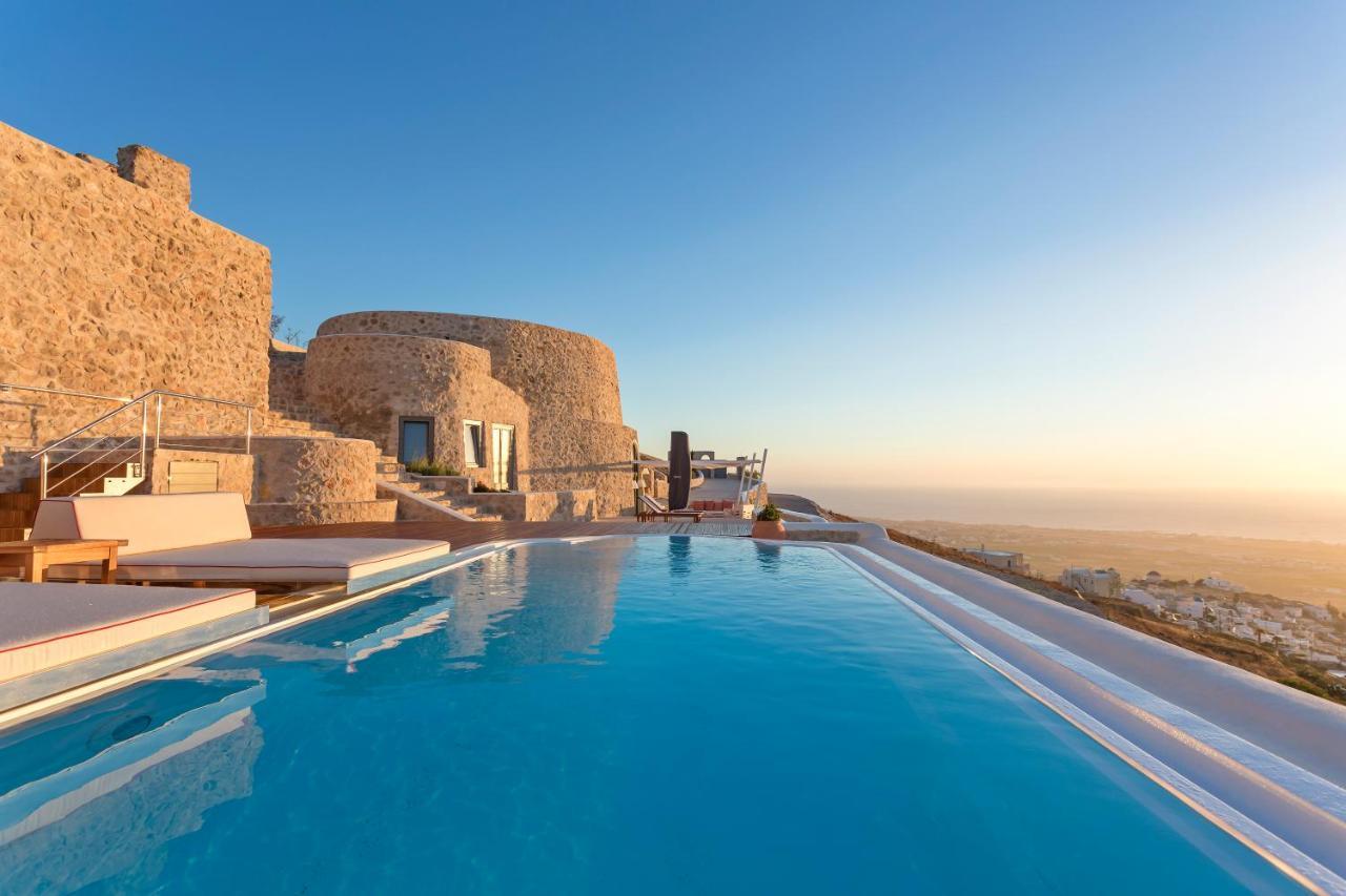 Kamini Santorini Villas Pýrgos Exterior foto